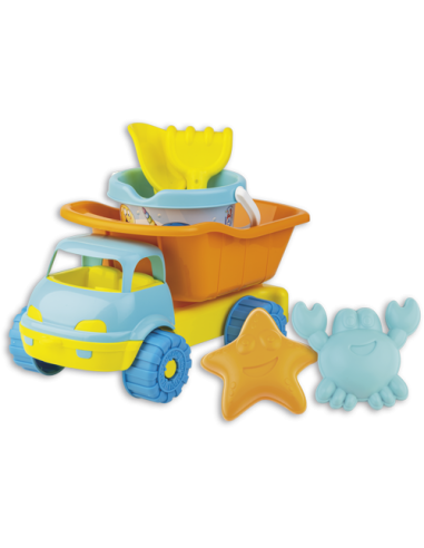 Set Sea Happ Camion fish truck with bucket and cutters AND6041-FISH Androni | Futurartshop.com