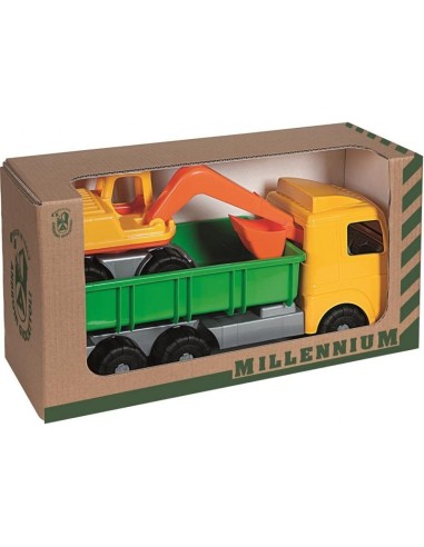 Trucks with work vehicles-40 cm 2 models AND6089-000K Androni | Futurartshop.com