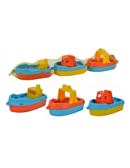 Set of 3 assorted boats AND4025-0003 Androni | Futurartshop.com