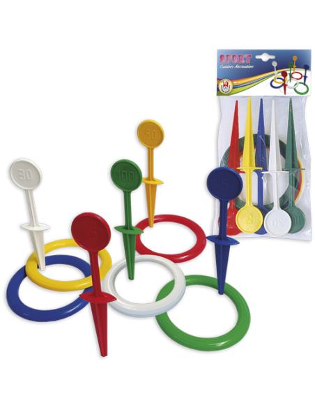 Ring throwing game pack AND7505-0000 Androni | Futurartshop.com