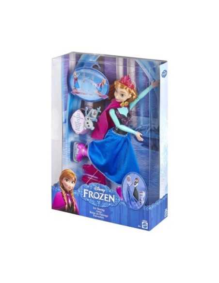 Frozen Anna doll dancing on ice MATCBC61/CBC62 Mattel | Futurartshop.com