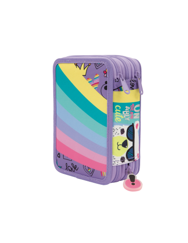 GO POP Astuccio Love is Love con 3 zip 22-23 GIOPGG9L2300 Giochi Preziosi | Futurartshop.com