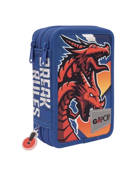 GO POP Astuccio Dragon con 3 zip 22-23 GIOPGG9L2400 Giochi Preziosi | Futurartshop.com