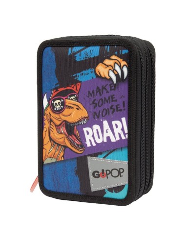 GO POP Astuccio T-REX con 3 zip 22-23 GIOPGG9L2800 Giochi Preziosi | Futurartshop.com