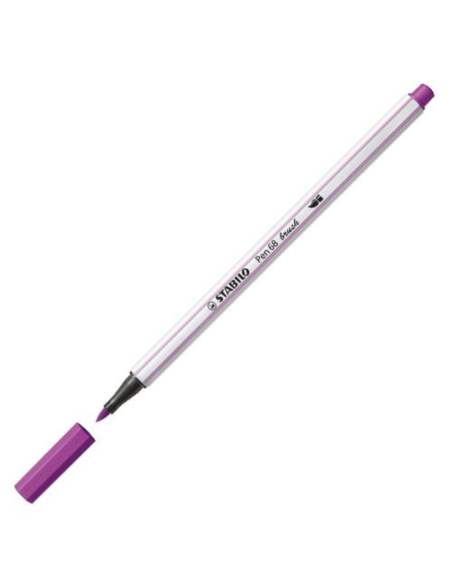 Pennarello Stabilo brush 68 colore Lilla ARV568/58 Stabilo | Futurartshop.com