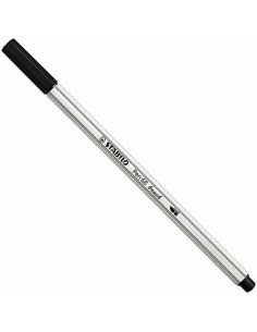 Marker pen Stabilo Brush 68 color black ARV568/46 Stabilo | Futurartshop.com