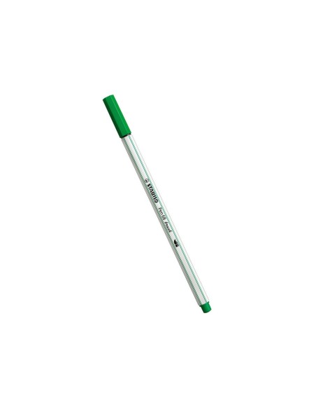 Marker pen Stabilo Brush 68 color emerald green ARV568/36 Stabilo | Futurartshop.com
