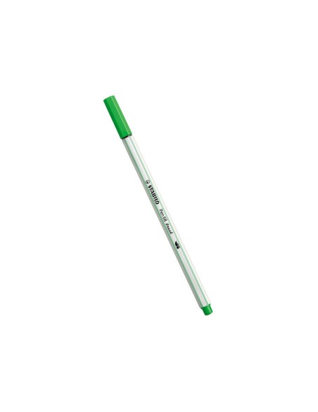 Stabilo Brush 68 marker light green color ARV568/33 Stabilo | Futurartshop.com