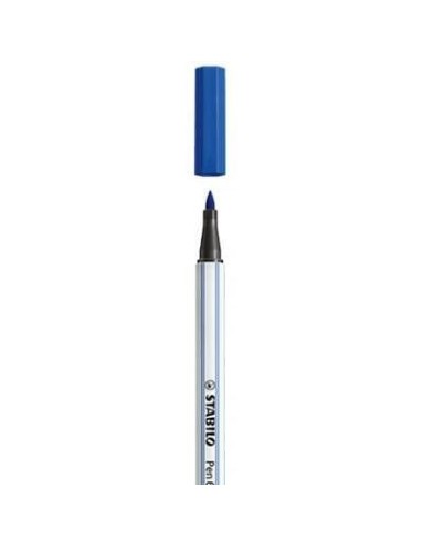 Pennarello Stabilo Brush 68 colore blu oltremare ARV568/32 Stabilo | Futurartshop.com