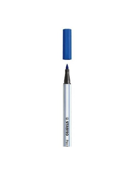 Marker pen Stabilo Brush 68 color ultramarine blue ARV568/32 Stabilo | Futurartshop.com