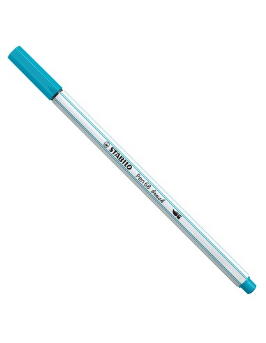 Marker pen Stabilo Brush 68 color light blue ARV568/31 Stabilo | Futurartshop.com