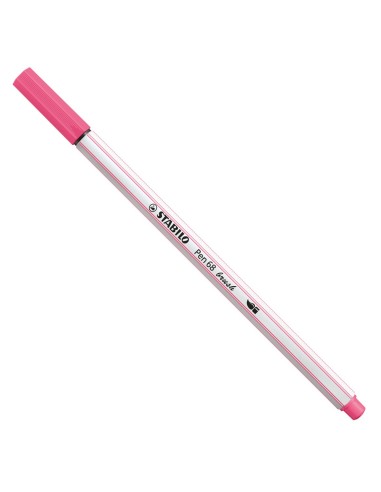Pennarello Stabilo Brush 68 colore rosa ARV568/29 Stabilo | Futurartshop.com