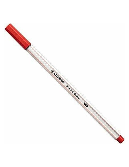 Stabilo Brush 68 carmine color marker pen ARV568/48 Stabilo | Futurartshop.com