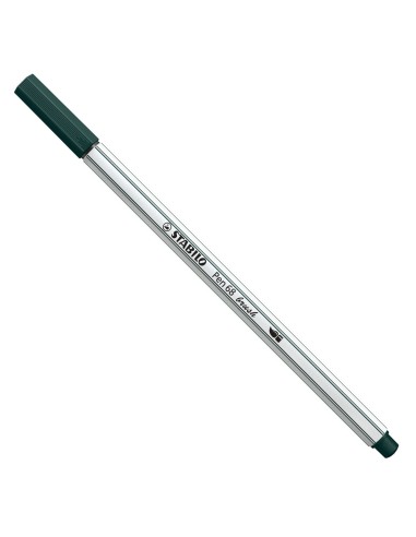 Pennarello Stabilo Brush 68 colore verde terra ARV568/63 Stabilo | Futurartshop.com