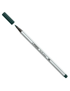 Pennarello Stabilo Brush 68 colore verde terra ARV568/63 Stabilo | Futurartshop.com 2