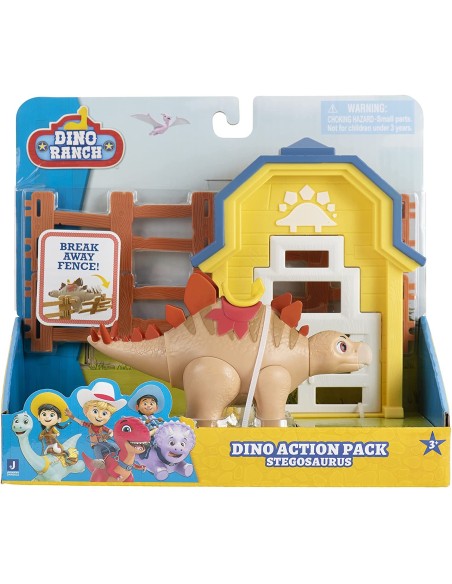 Dino Ranch action pack con dinosauro Stegosaurus GIODNA05000-1 Giochi Preziosi | Futurartshop.com