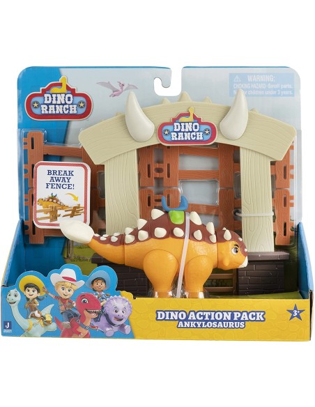 Dino Ranch action pack con dinosauro Ankylosaurus GIODNA05000-3 Giochi Preziosi | Futurartshop.com