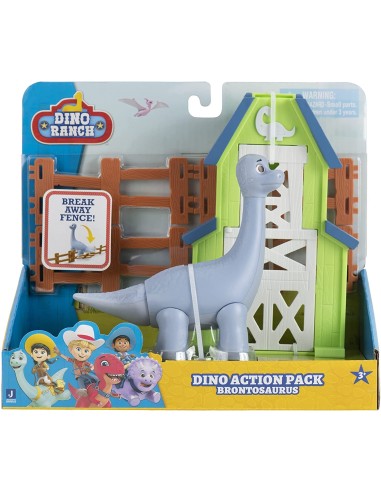 Dino Ranch action pack con dinosauro Brontosaurus GIODNA05000-2 Giochi Preziosi | Futurartshop.com