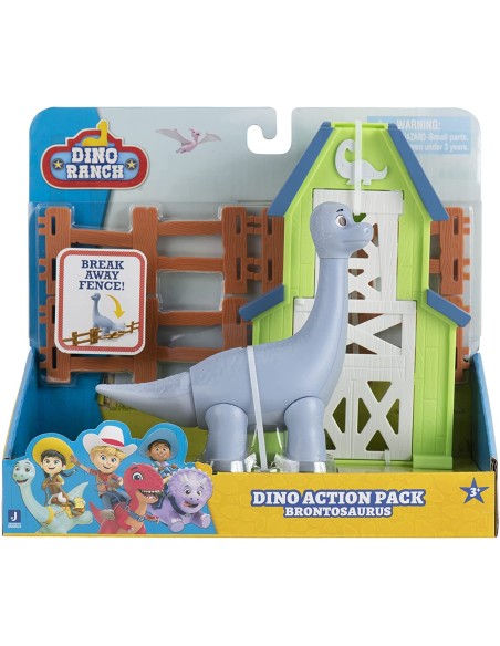 Dino Ranch action pack con dinosauro Brontosaurus GIODNA05000-2 Giochi Preziosi | Futurartshop.com