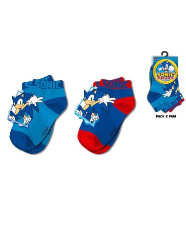 Sonic mini socks 2 pairs-TG.27/30 CORSN4507 MC27/30 Coriex | Futurartshop.com