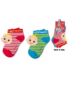 Cocomelon Mini calzini 2 paia - TG.27/30 CORO04499 MC27/30 Coriex | Futurartshop.com