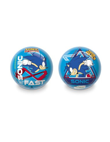 Sonic balloon color blue-diameter 23 cm MON26070 Mondo | Futurartshop.com