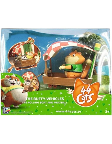 44 Cats - Vehicle Rolling boat and Meatball SIM7600180201/34154 Simba Toys | Futurartshop.com