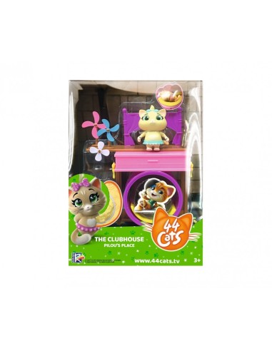 44 Gatti - PlaySet deluxe - angolo di Pilou SIM7600180200/34133 Simba Toys | Futurartshop.com
