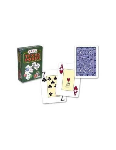 Texas Dxjumbo Poker Cards Club Blu 123813 Dal Negro | Futurartshop.com