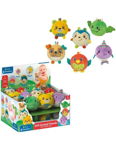 Animaletto soffice soft ball - 6 modelli CLE17683 Clementoni | Futurartshop.com