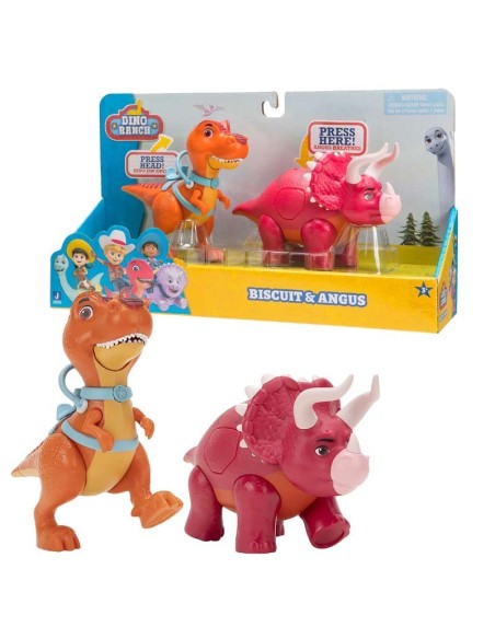 Dino Ranch set dinosaurs Biscuit and Angus GIODNA02000 Giochi Preziosi | Futurartshop.com