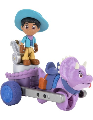 Dino Ranch characters Miguel and Tango with trailer truck GIODNA03000-3 Giochi Preziosi | Futurartshop.com