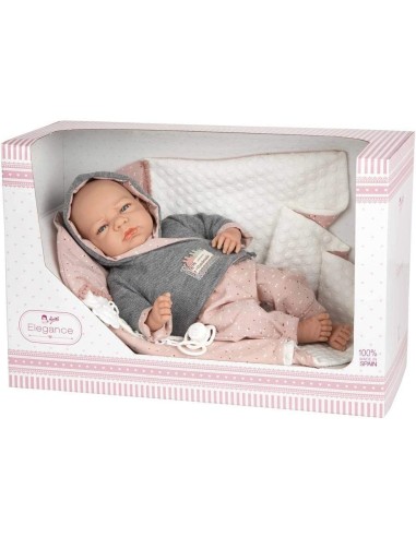 Arias Bambola Reborn Edo con copertina - 40 cm GIO60641/GP Giochi Preziosi | Futurartshop.com