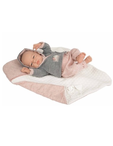 Arias Bambola Reborn Edo con copertina - 40 cm GIO60641/GP Giochi Preziosi | Futurartshop.com