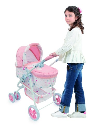 Coccole e Baci Carrozzina Deluxe 3 in 1 GIOGGI210059 Giochi Preziosi | Futurartshop.com