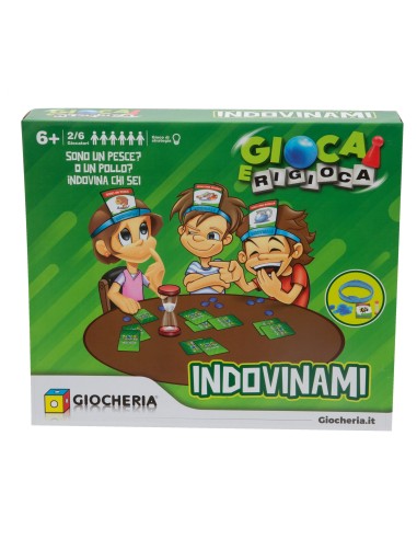 Game Guess Me with cards and headbands GIOGGI190029 Giochi Preziosi | Futurartshop.com
