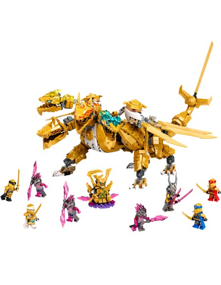 Lego Ninagoago 71774-Ultra Golden Dragon by lloD LEG6378849 Lego | Futurartshop.com