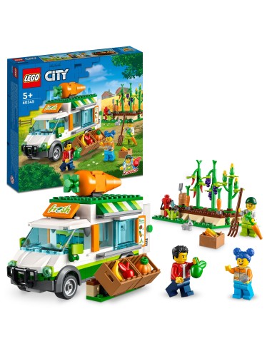 Lego City 60345-the greengrocer's van LEG6379665 Lego | Futurartshop.com