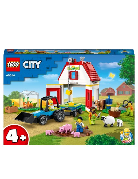 Lego City 60346-barn and farm animals LEG6379667 Lego | Futurartshop.com