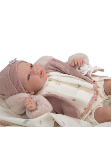 Arias Bambola Reborn Andie con veste rosa - 40 cm GIO60682/GP Giochi Preziosi | Futurartshop.com