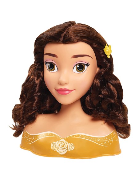 Disney Princess Testa styling head di Belle FIC87379 Jakks Pacific | Futurartshop.com