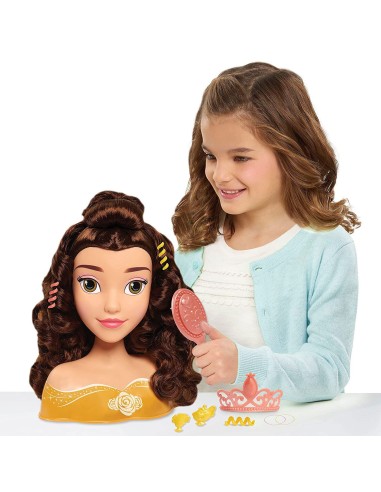 Disne Princ Princess head St Belle FIC87379 Jakks Pacific | Futurartshop.com