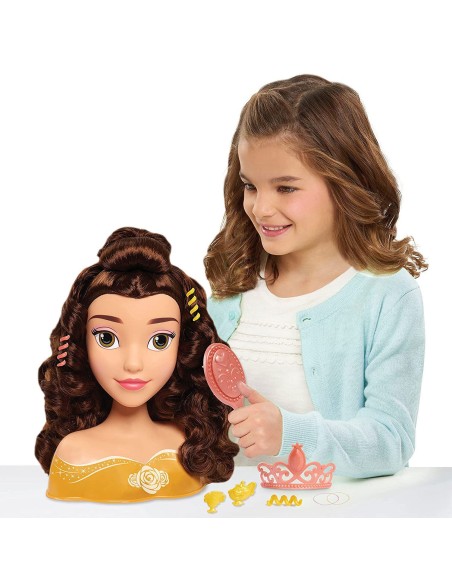 Disne Princ Princess head St Belle FIC87379 Jakks Pacific | Futurartshop.com
