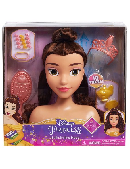Disne Princ Princess head St Belle FIC87379 Jakks Pacific | Futurartshop.com