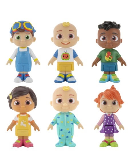 Cocomelon Set 6 personaggi friends e family FIC42373 Giochi Preziosi | Futurartshop.com
