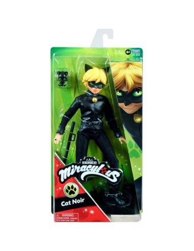 Miraculous-Cat Noir character doll FIC50002 Bandai | Futurartshop.com