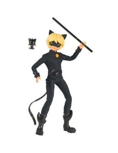 Miraculous-Cat Noir character doll FIC50002 Bandai | Futurartshop.com