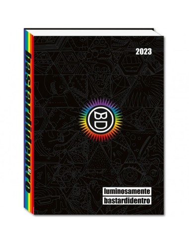 Diario standard Bastardi Dentro luminosamente 16 mesi 22-23 in 2 colori SEV584002207-000 Seven | Futurartshop.com