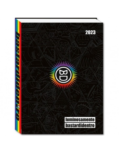 Diario standard Bastardi Dentro luminosamente 16 mesi 22-23 in 2 colori SEV584002207-000 Seven | Futurartshop.com