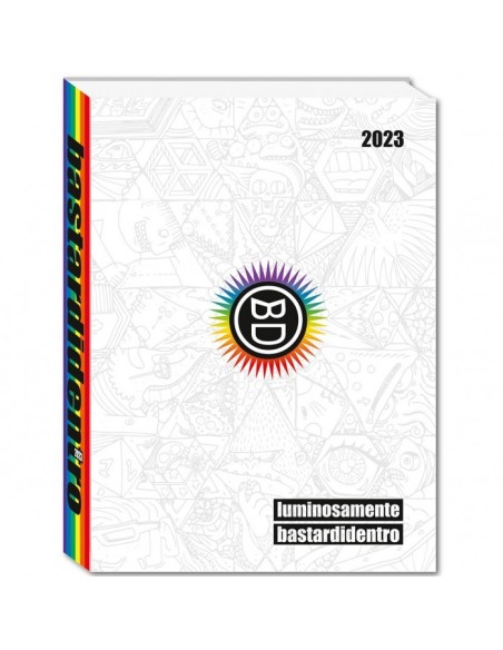 Diario standard Bastardi Dentro luminosamente 16 mesi 22-23 in 2 colori SEV584002207-000 Seven | Futurartshop.com